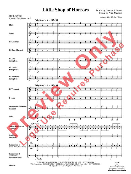 Little Shop of Horrors 總譜 | 小雅音樂 Hsiaoya Music