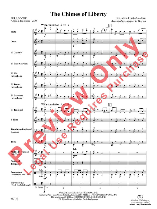 The Chimes of Liberty 總譜 | 小雅音樂 Hsiaoya Music