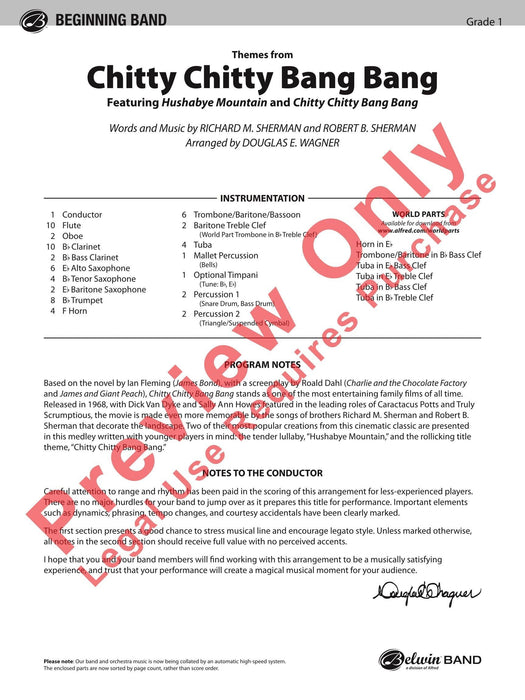 Chitty Chitty Bang Bang, Themes from Featuring: Hushabye Mountain / Chitty Chitty Bang Bang | 小雅音樂 Hsiaoya Music