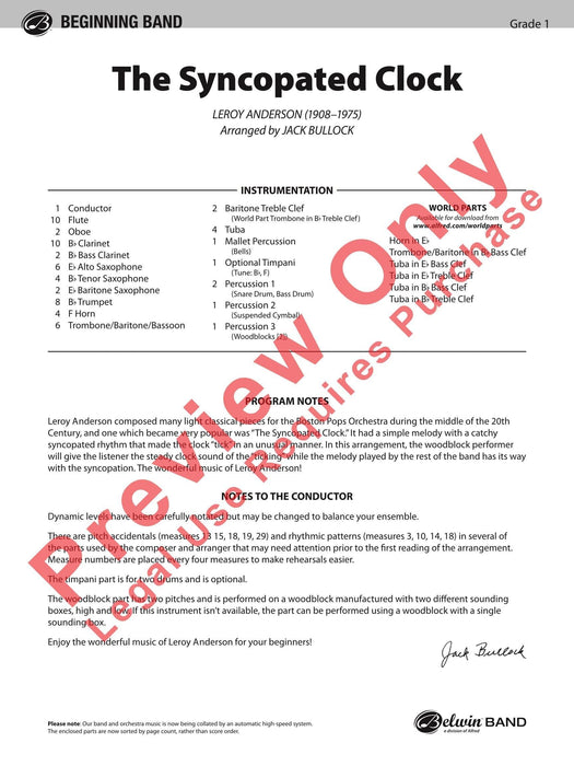 The Syncopated Clock | 小雅音樂 Hsiaoya Music