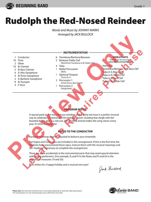 Rudolph the Red-Nosed Reindeer 總譜 | 小雅音樂 Hsiaoya Music