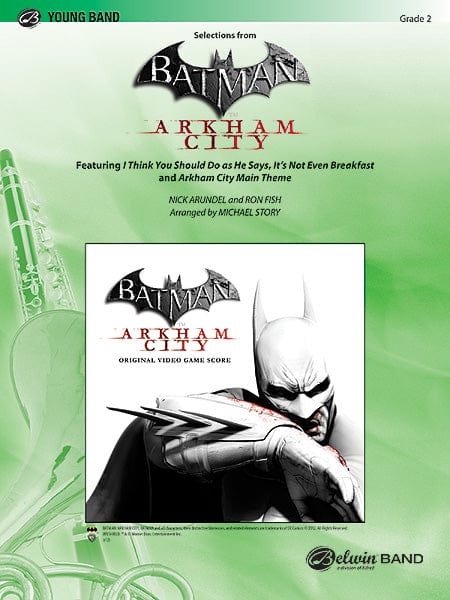 Batman: Arkham City, Selections from Featuring: I Think You Should Do As He Says / It's Not Even Breakfast / Arkham City Main Theme 主題 總譜 | 小雅音樂 Hsiaoya Music