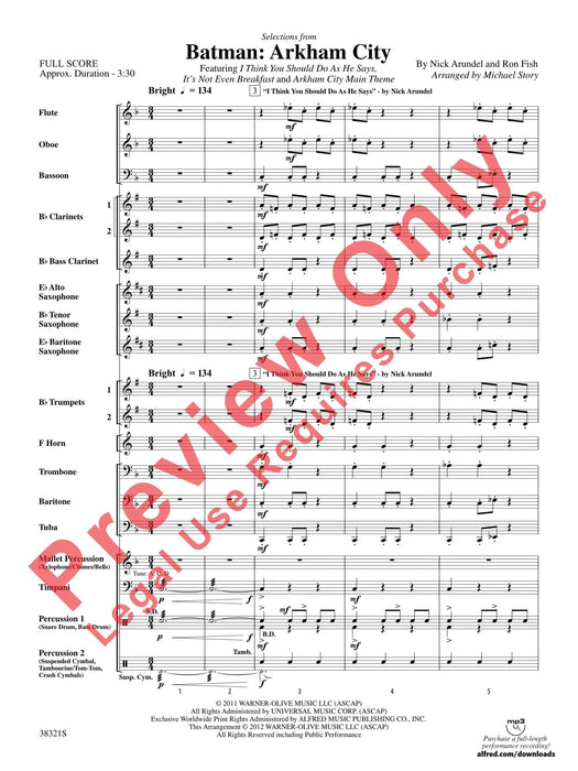 Batman: Arkham City, Selections from Featuring: I Think You Should Do As He Says / It's Not Even Breakfast / Arkham City Main Theme 主題 | 小雅音樂 Hsiaoya Music