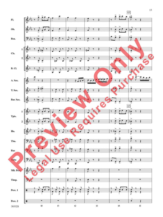 Lassus Sax Alto Saxophone Section Feature 中音薩氏管 總譜 | 小雅音樂 Hsiaoya Music