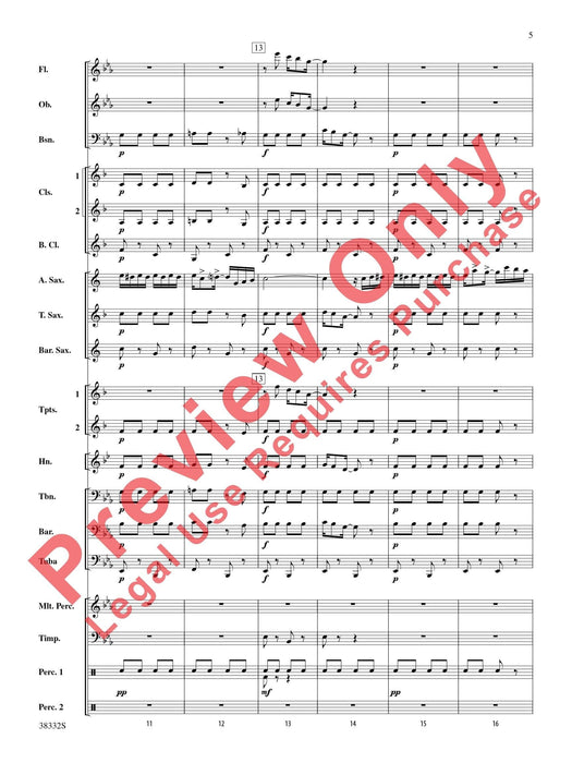 Lassus Sax Alto Saxophone Section Feature 中音薩氏管 總譜 | 小雅音樂 Hsiaoya Music