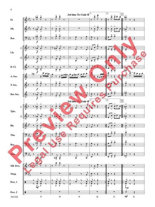 Lassus Sax Alto Saxophone Section Feature 中音薩氏管 總譜 | 小雅音樂 Hsiaoya Music