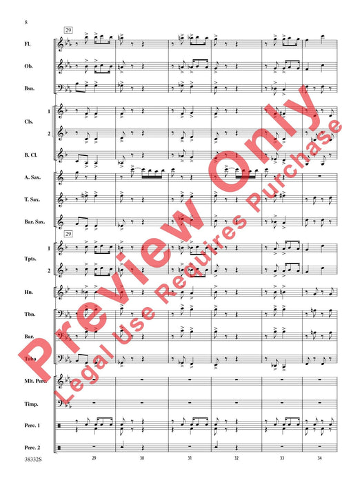 Lassus Sax Alto Saxophone Section Feature 中音薩氏管 總譜 | 小雅音樂 Hsiaoya Music