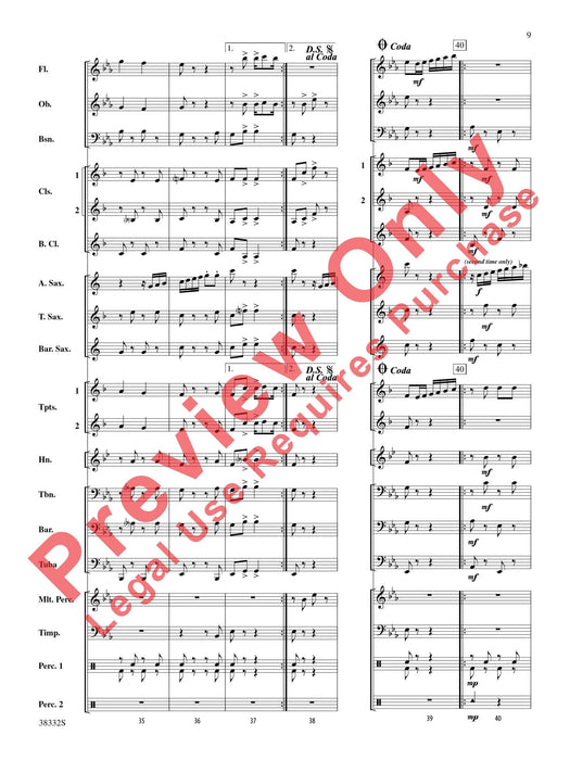 Lassus Sax Alto Saxophone Section Feature 中音薩氏管 總譜 | 小雅音樂 Hsiaoya Music