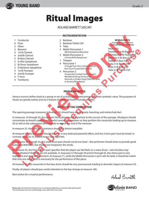 Ritual Images 總譜 | 小雅音樂 Hsiaoya Music