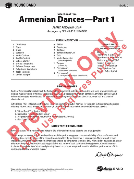 Armenian Dances, Part 1, Selections from 舞曲 | 小雅音樂 Hsiaoya Music