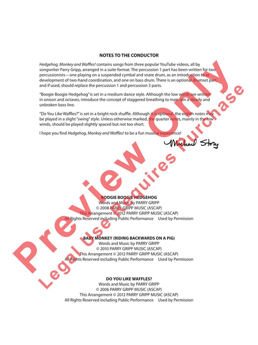 Hedgehog, Monkey and Waffles! Featuring: Boogie Boogie Hedgehog / Baby Monkey (Riding Backwards on a Pig) / Do You Like Waffles? | 小雅音樂 Hsiaoya Music