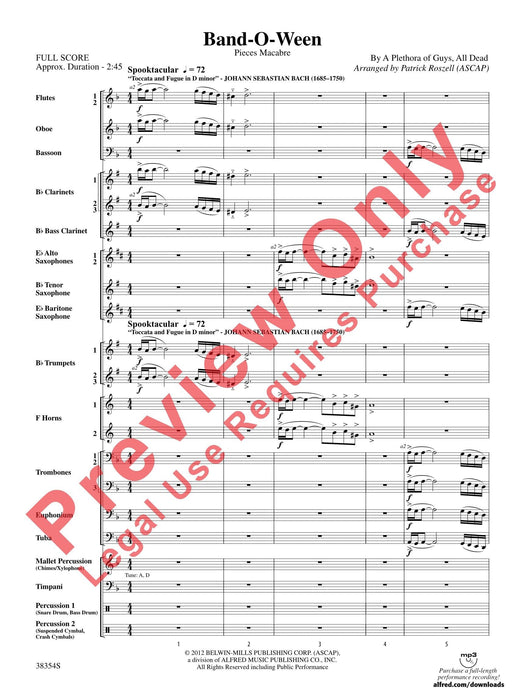 Band-O-Ween Pieces Macabre 小品 | 小雅音樂 Hsiaoya Music