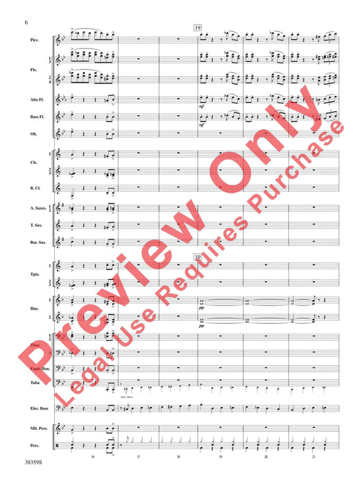 Those Fabulous Flutes Flute Quartet (or Optional Flute Choir) with Band Accompaniment 長笛 四重奏 長笛 伴奏 總譜 | 小雅音樂 Hsiaoya Music