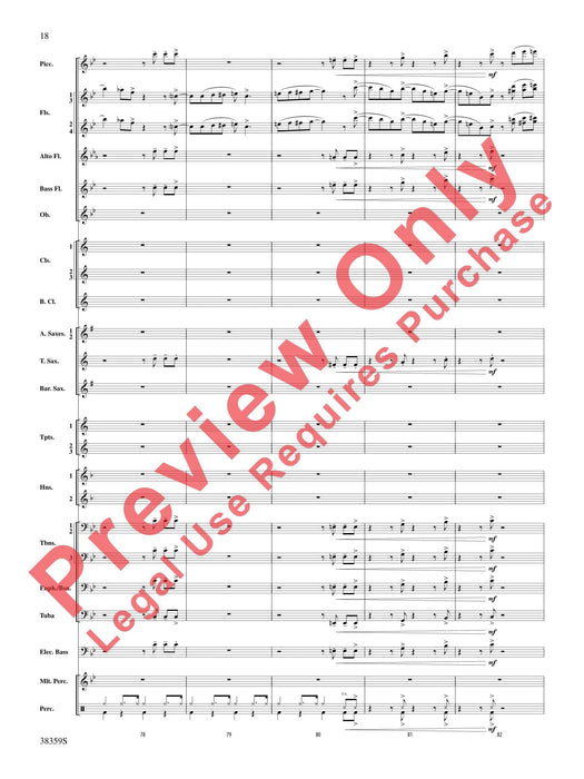 Those Fabulous Flutes Flute Quartet (or Optional Flute Choir) with Band Accompaniment 長笛 四重奏 長笛 伴奏 | 小雅音樂 Hsiaoya Music