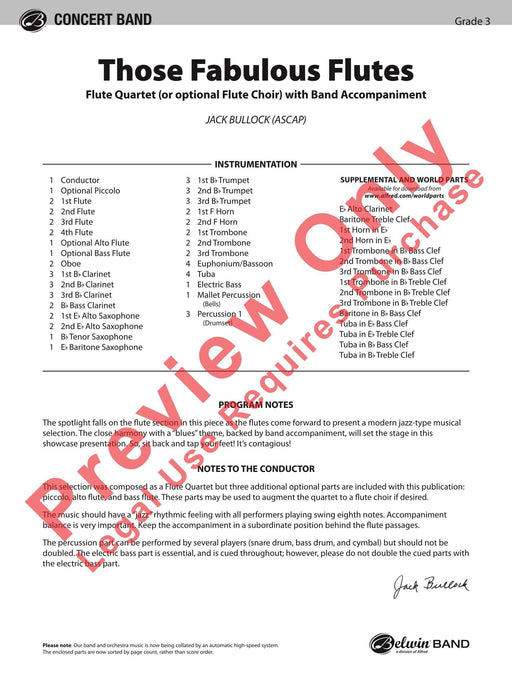 Those Fabulous Flutes Flute Quartet (or Optional Flute Choir) with Band Accompaniment 長笛 四重奏 長笛 伴奏 | 小雅音樂 Hsiaoya Music