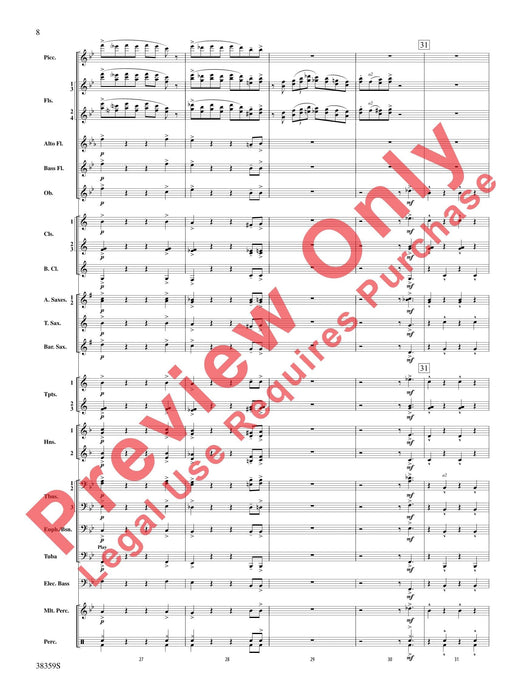 Those Fabulous Flutes Flute Quartet (or Optional Flute Choir) with Band Accompaniment 長笛 四重奏 長笛 伴奏 | 小雅音樂 Hsiaoya Music