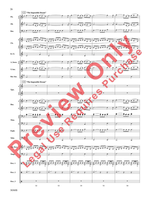 Man of La Mancha 總譜 | 小雅音樂 Hsiaoya Music