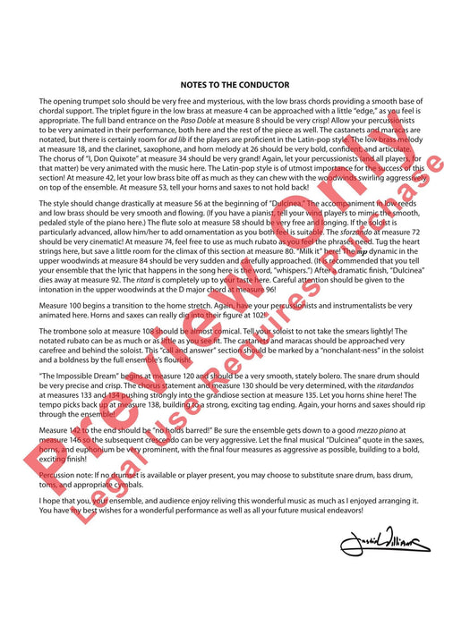 Man of La Mancha 總譜 | 小雅音樂 Hsiaoya Music