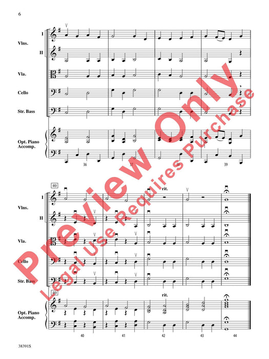 Rigaudon 總譜 | 小雅音樂 Hsiaoya Music