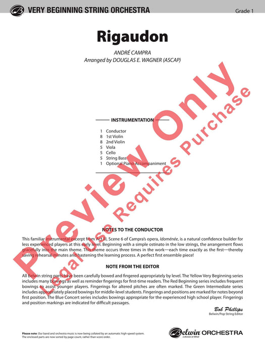 Rigaudon | 小雅音樂 Hsiaoya Music