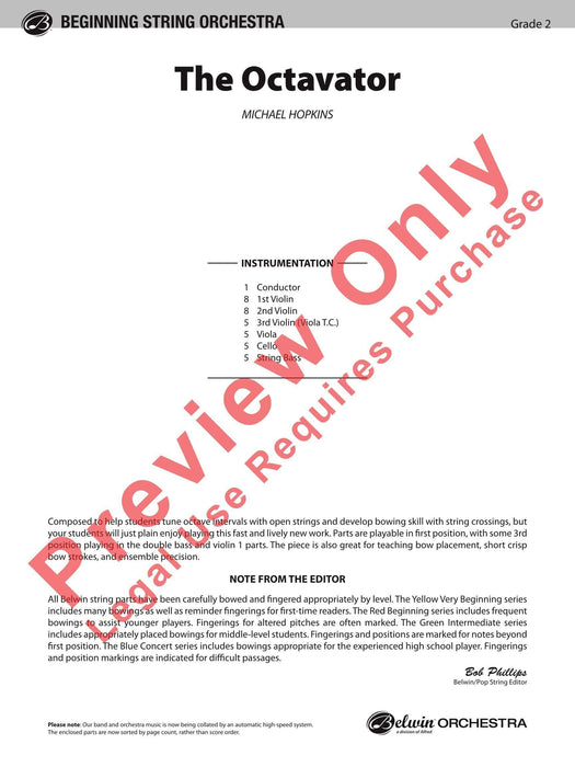 The Octavator 總譜 | 小雅音樂 Hsiaoya Music