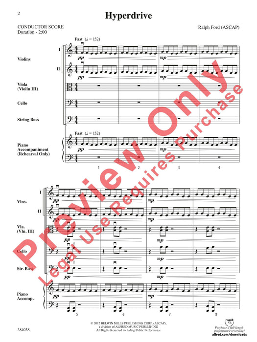 Hyperdrive 總譜 | 小雅音樂 Hsiaoya Music