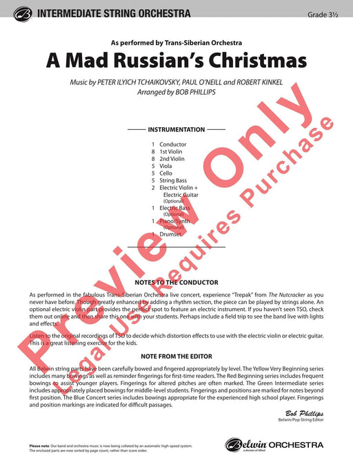 A Mad Russian's Christmas As Performed by Trans-Siberian Orchestra 管弦樂團 | 小雅音樂 Hsiaoya Music