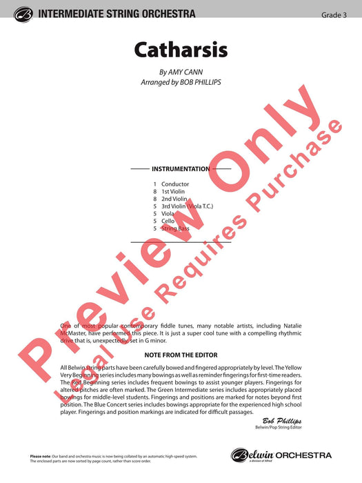 Catharsis 總譜 | 小雅音樂 Hsiaoya Music