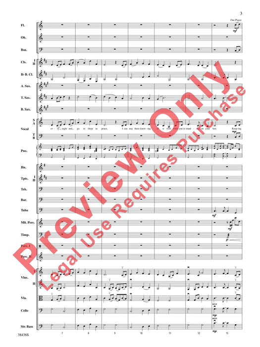 Thank You, Soldiers Combined Concert Band, String Orchestra and Full Orchestra Accompaniment for Choir 音樂會 弦樂團 管弦樂團伴奏 總譜 | 小雅音樂 Hsiaoya Music