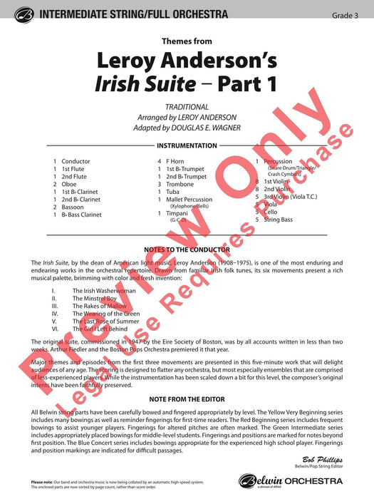 Leroy Anderson's Irish Suite, Part 1 (Themes from) 組曲 | 小雅音樂 Hsiaoya Music