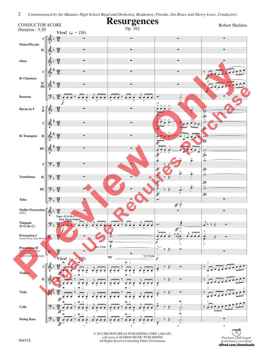 Resurgences Op. 162 總譜 | 小雅音樂 Hsiaoya Music