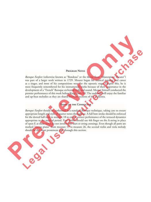 Baroque Fanfare 巴洛克號曲 總譜 | 小雅音樂 Hsiaoya Music