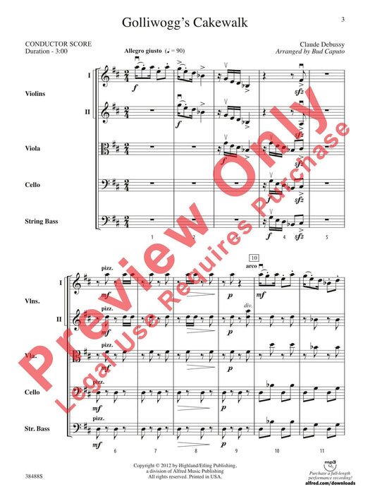 Golliwogg's Cakewalk 德布西 黑娃娃的步態舞 總譜 | 小雅音樂 Hsiaoya Music