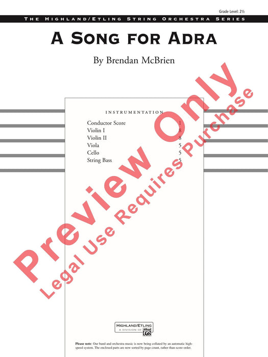 A Song for Adra | 小雅音樂 Hsiaoya Music