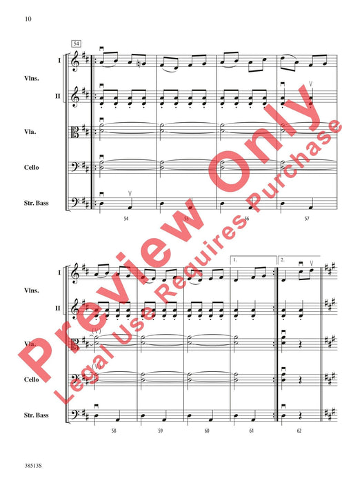 American Fiddle Triptych Featuring: Arkansas Traveler / Fire on the Mountain / Devil's Dream 提琴 總譜 | 小雅音樂 Hsiaoya Music