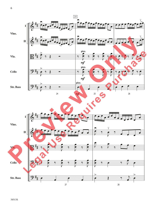 American Fiddle Triptych Featuring: Arkansas Traveler / Fire on the Mountain / Devil's Dream 提琴 總譜 | 小雅音樂 Hsiaoya Music