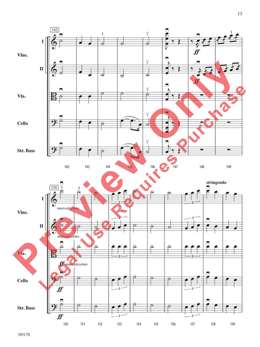 Serenade for Strings Finale 柴科夫斯基,彼得 小夜曲 弦樂 終曲 總譜 | 小雅音樂 Hsiaoya Music