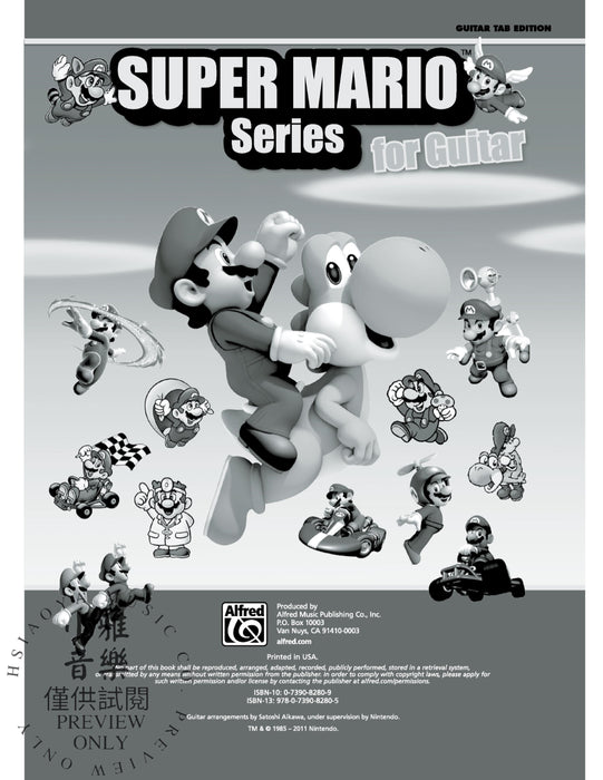 Super Mario™ Series for Guitar 34 Super Mario™ Themes Arranged for Guitar TAB 吉他 | 小雅音樂 Hsiaoya Music