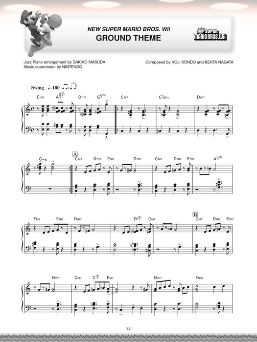 Super Mario™ Jazz Piano Arrangements 15 Intermediate--Advanced Piano Solos 爵士音樂鋼琴 獨奏 | 小雅音樂 Hsiaoya Music