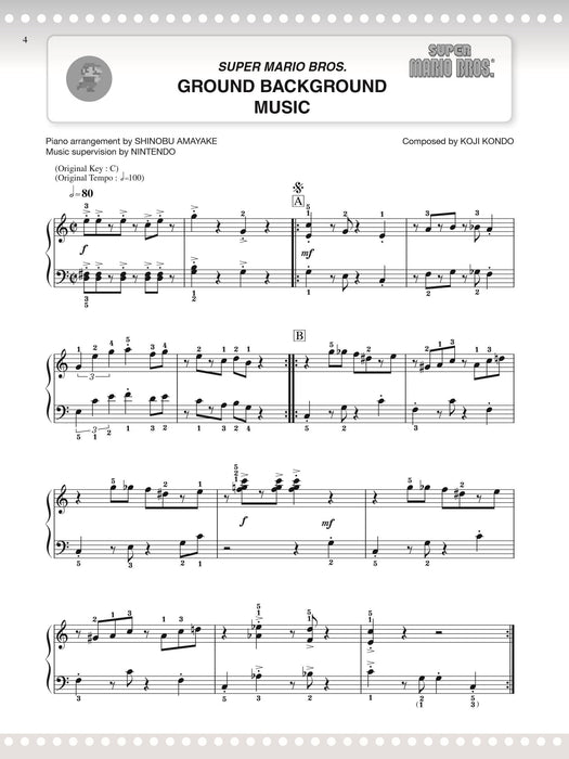 Super Mario™ Series for Easy Piano 34 Super Mario™ Themes Arranged for Easy Piano 鋼琴 | 小雅音樂 Hsiaoya Music