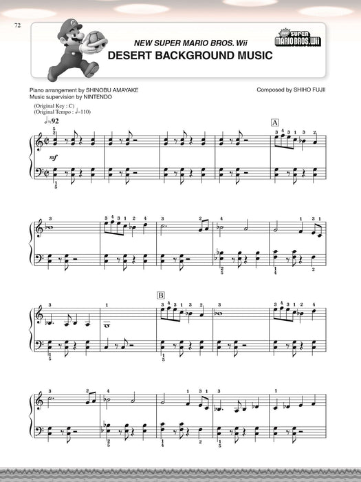 Super Mario™ Series for Easy Piano 34 Super Mario™ Themes Arranged for Easy Piano 鋼琴 | 小雅音樂 Hsiaoya Music