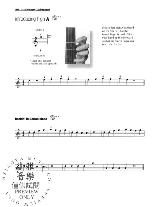 From Liverpool to Abbey Road Standard Notation Edition A Guitar Method Featuring 33 Songs of Lennon & McCartney 吉他 | 小雅音樂 Hsiaoya Music
