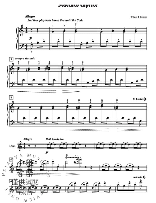 Willard A. Palmer's Favorite Solos, Book 2 9 of His Original Piano Solos 獨奏 鋼琴 獨奏 | 小雅音樂 Hsiaoya Music