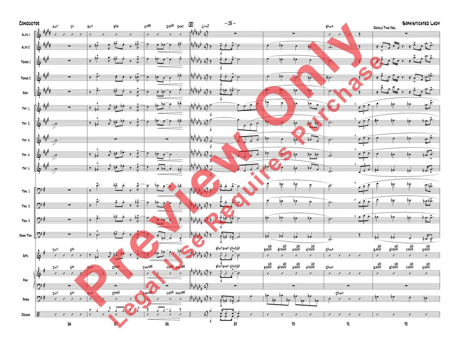 Sophisticated Lady 總譜 | 小雅音樂 Hsiaoya Music