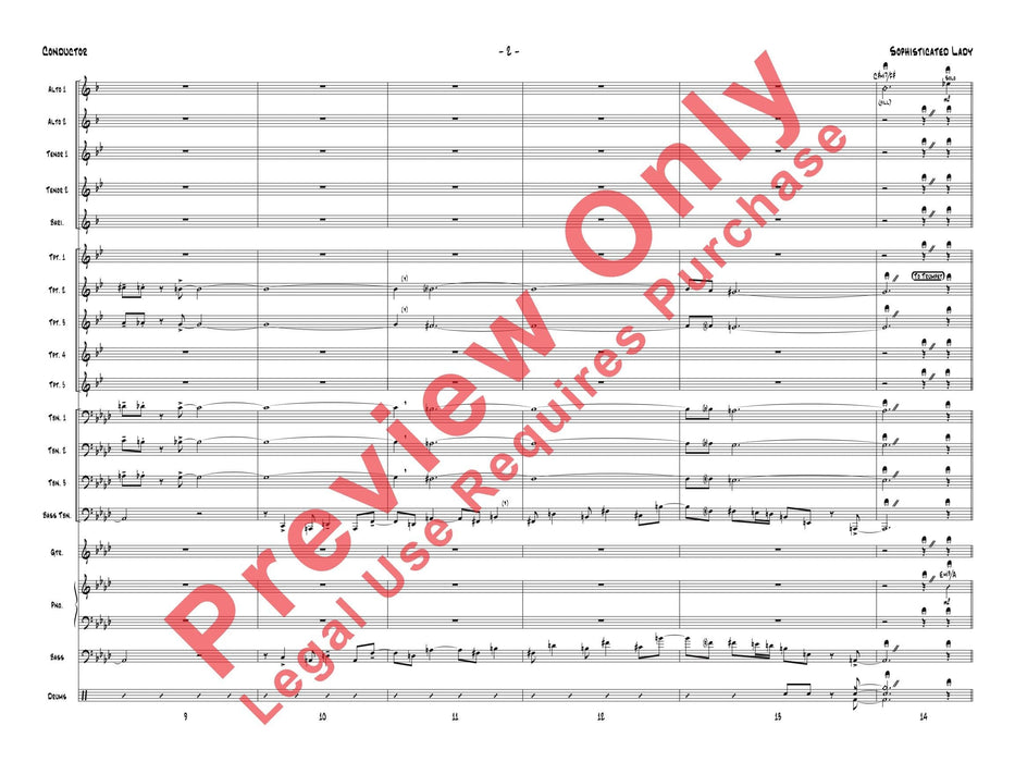 Sophisticated Lady 總譜 | 小雅音樂 Hsiaoya Music