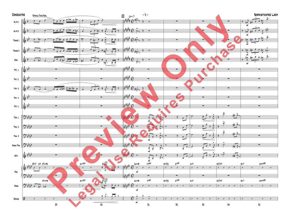 Sophisticated Lady 總譜 | 小雅音樂 Hsiaoya Music