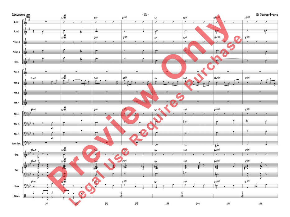 Up Jumped Spring 總譜 | 小雅音樂 Hsiaoya Music