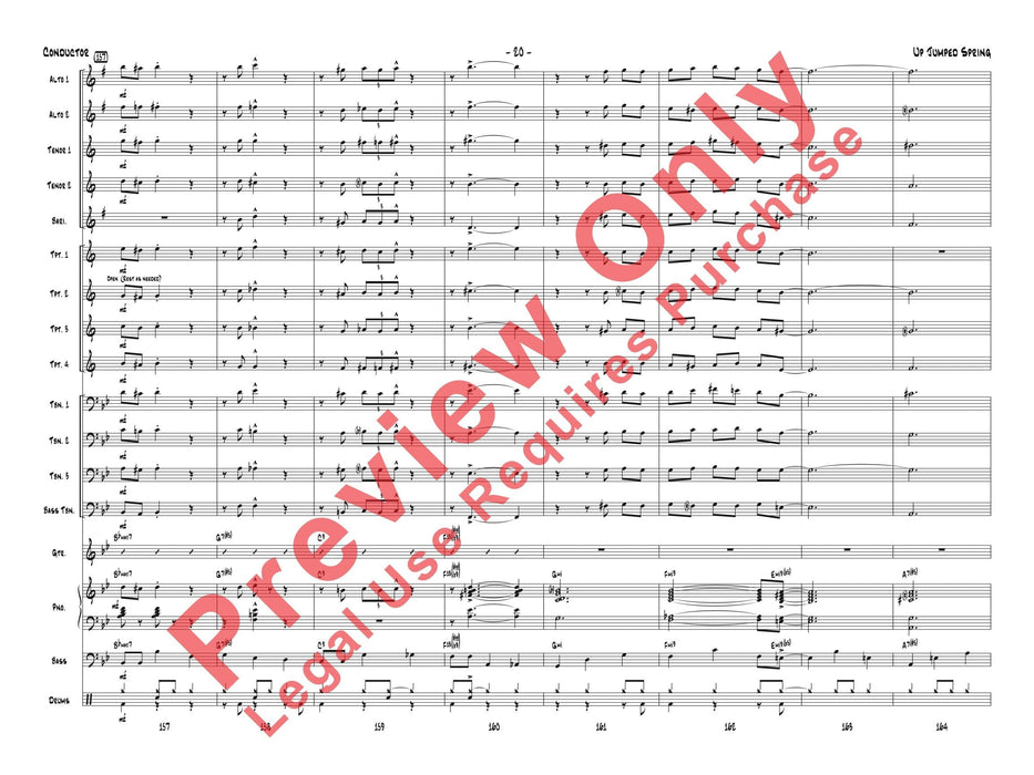 Up Jumped Spring 總譜 | 小雅音樂 Hsiaoya Music