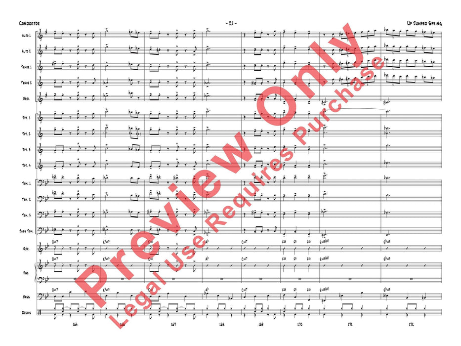 Up Jumped Spring 總譜 | 小雅音樂 Hsiaoya Music