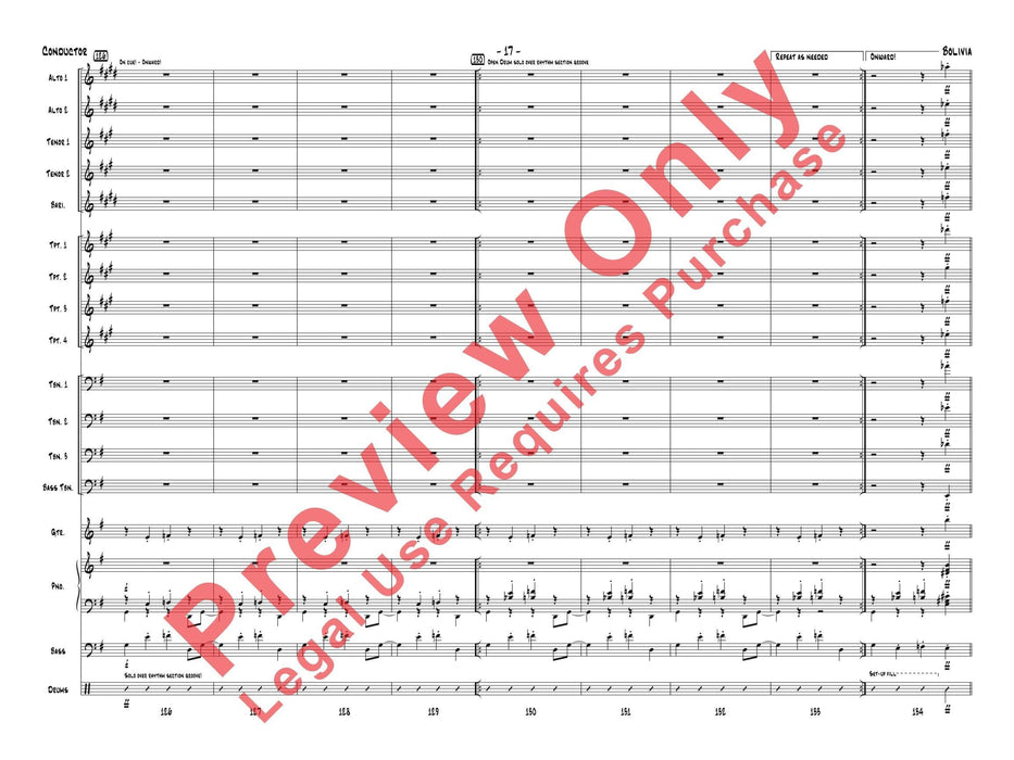 Bolivia 總譜 | 小雅音樂 Hsiaoya Music